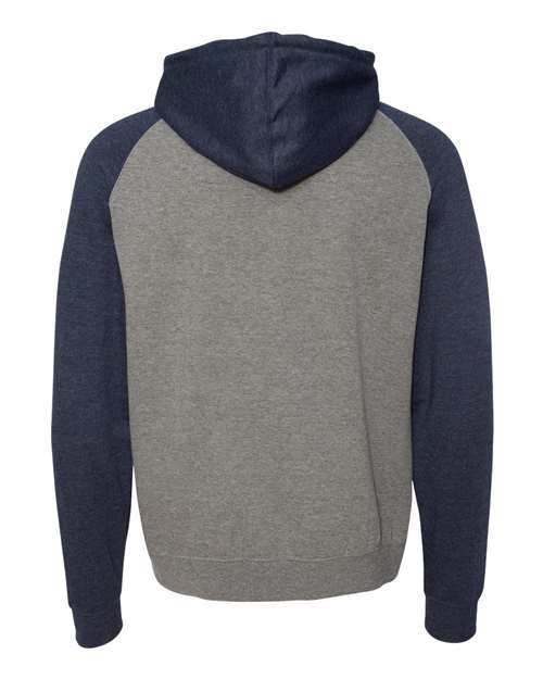 Independent Trading Co. Unisex Raglan Hooded Sweatshirt IND40RP