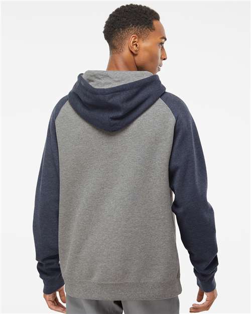 Independent Trading Co. Unisex Raglan Hooded Sweatshirt IND40RP