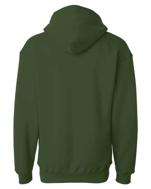 J. America Men's Sport Lace Hooded Sweatshirt 8830 - Forest