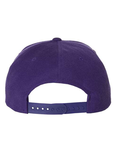 YP Classics Premium Flat Bill Snapback Cap 6089M