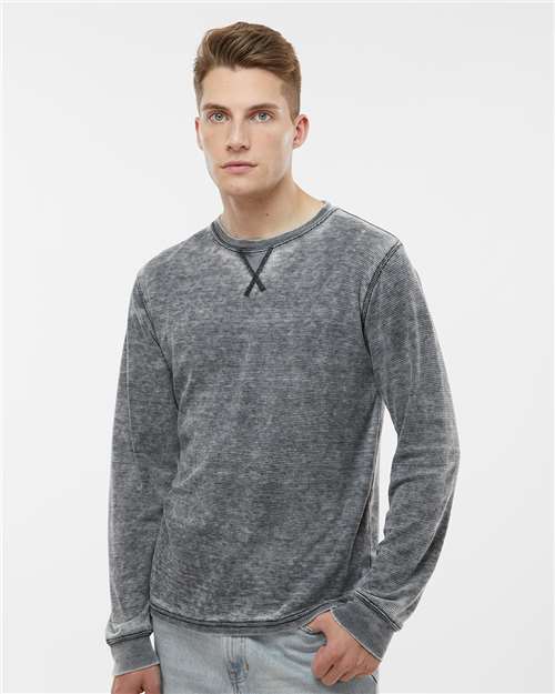 J. America Men's Vintage Zen Thermal Long Sleeve T-Shirt 8241