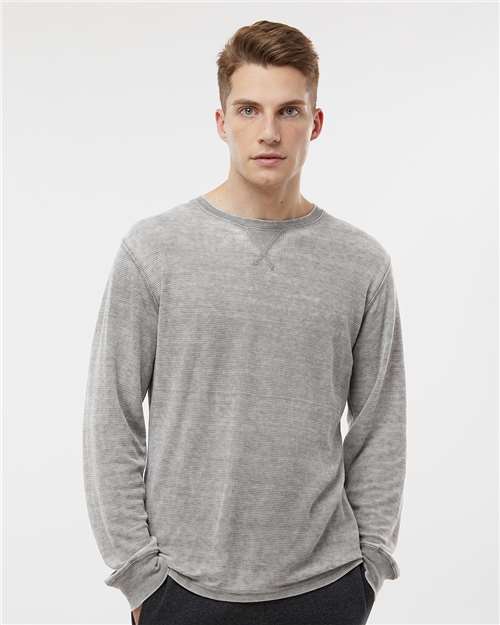J. America Men's Vintage Zen Thermal Long Sleeve T-Shirt 8241