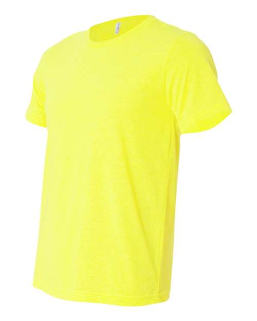 BELLA + CANVAS Unisex Texture Tee 3650 - Neon Yellow