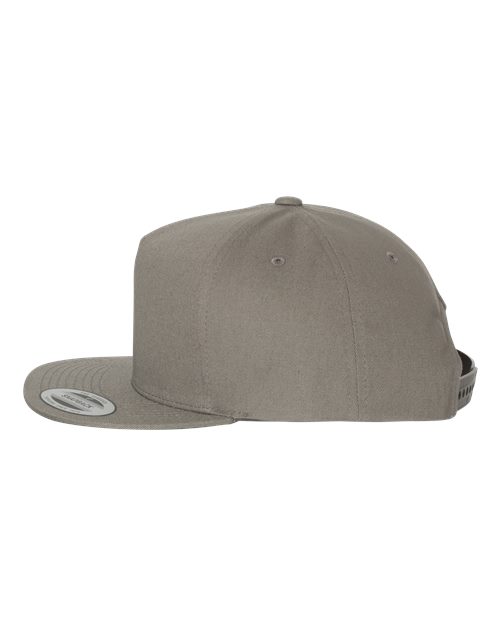 YP Classics Five-Panel Cotton Twill Snapback Cap 6007