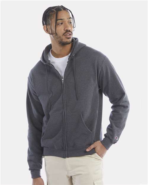 Champion Unisex Powerblend® Full-Zip Hooded Sweatshirt S800