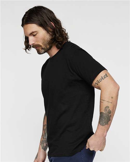 LAT Unisex Fine Jersey Tee 6901 - Black