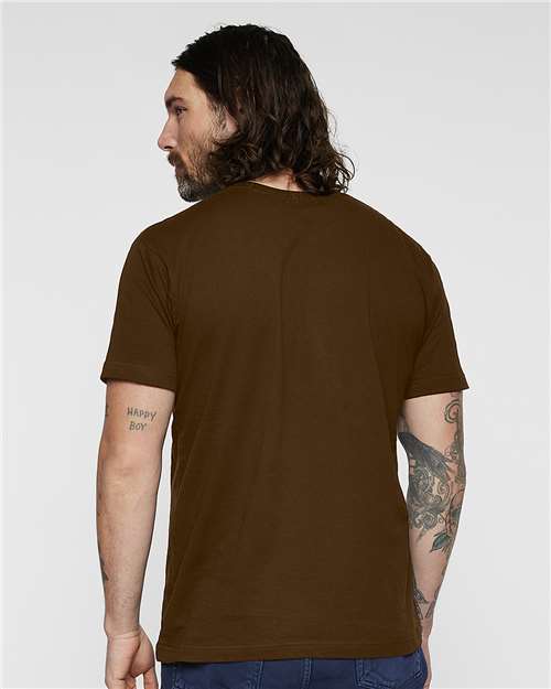 LAT Unisex Fine Jersey Tee 6901 - Brown