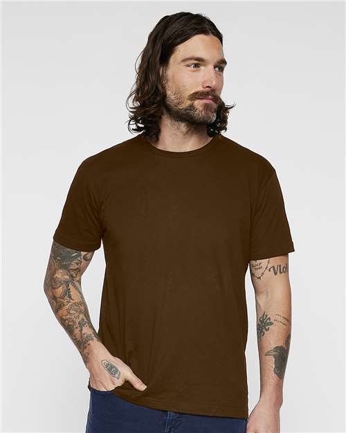 LAT Unisex Fine Jersey Tee 6901 - Brown