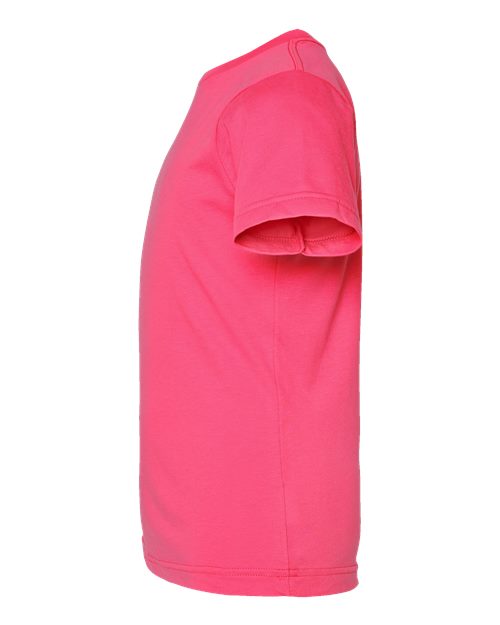 LAT Youth Fine Jersey Tee 6101 - Hot Pink