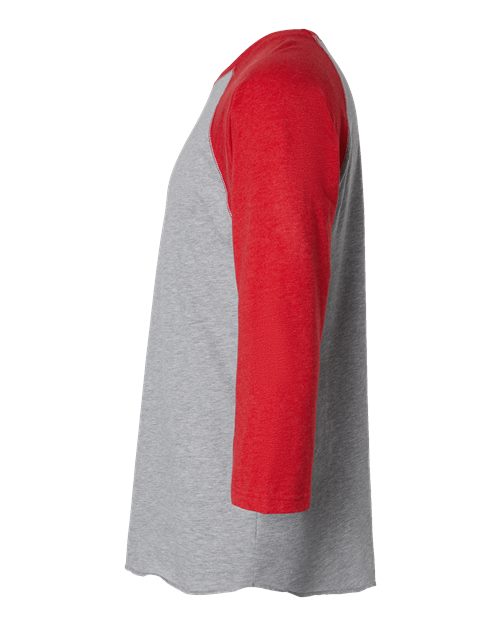 LAT Men's Baseball Fine Jersey Three-Quarter Sleeve Tee 6930