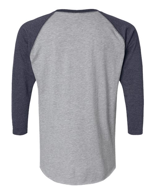 LAT Men's Baseball Fine Jersey Three-Quarter Sleeve Tee 6930