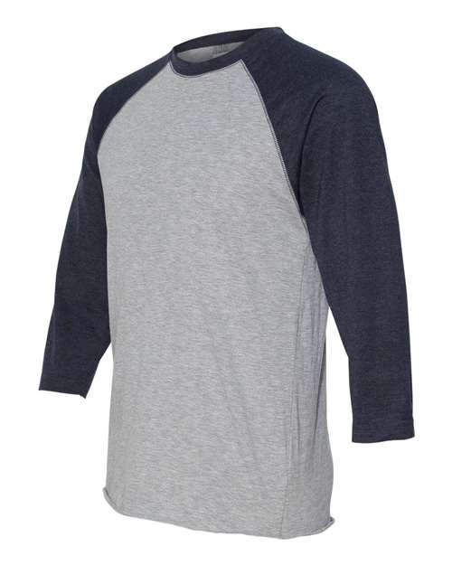 LAT Men's Baseball Fine Jersey Three-Quarter Sleeve Tee 6930