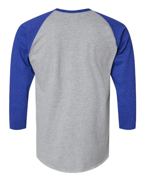 LAT Men's Baseball Fine Jersey Three-Quarter Sleeve Tee 6930