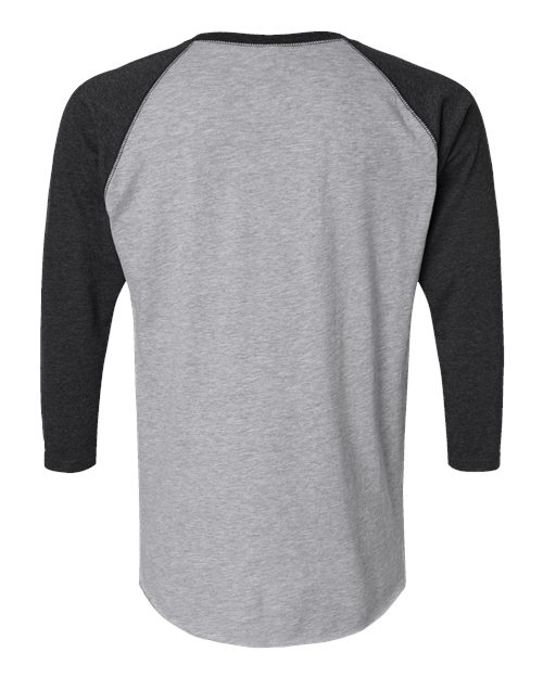 LAT Men's Baseball Fine Jersey Three-Quarter Sleeve Tee 6930