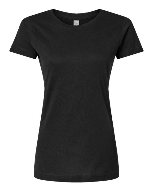LAT Women's Fine Jersey Tee 3516 - Black