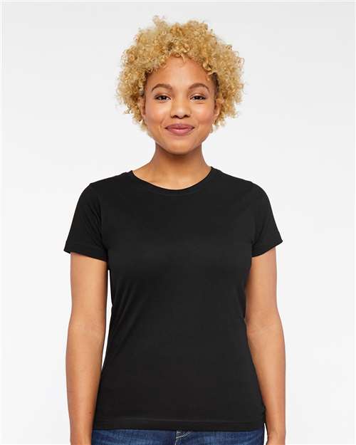 LAT Women's Fine Jersey Tee 3516 - Black