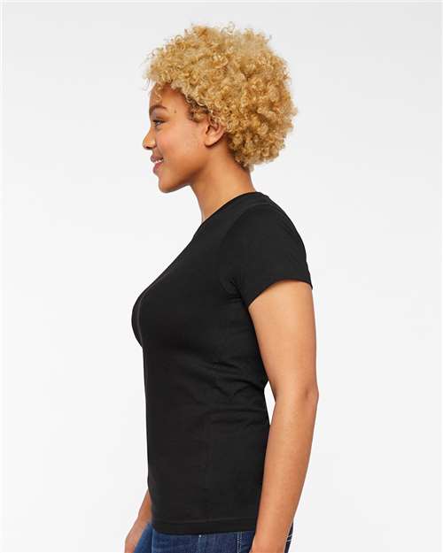 LAT Women's Fine Jersey Tee 3516 - Black