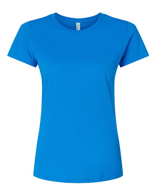 LAT Women's Fine Jersey Tee 3516 - Cobalt