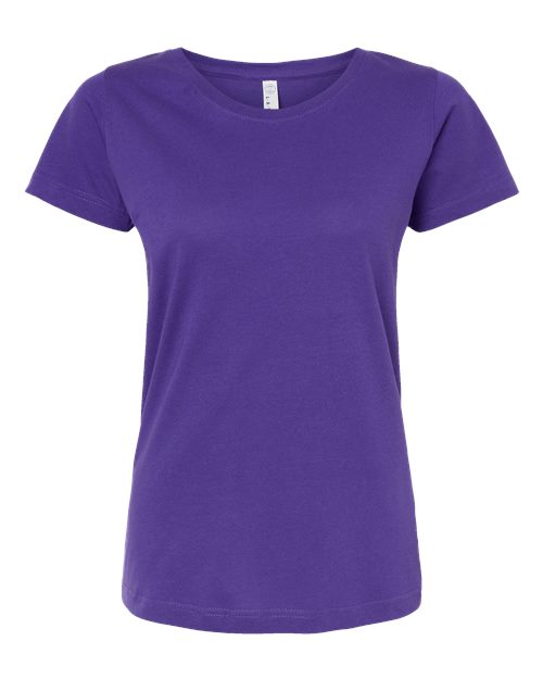 LAT Women's Fine Jersey Tee 3516 - Purple