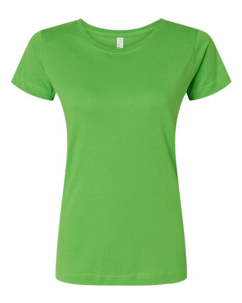LAT Women's Fine Jersey Tee 3516 - Apple