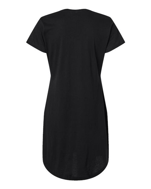 LAT Women's Fine Jersey V-Neck Coverup 3522