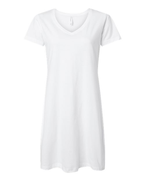 LAT Women's Fine Jersey V-Neck Coverup 3522