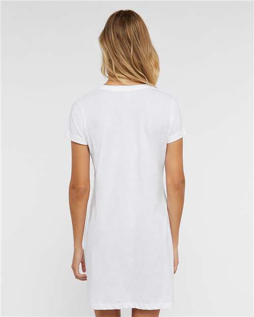 LAT Women's Fine Jersey V-Neck Coverup 3522