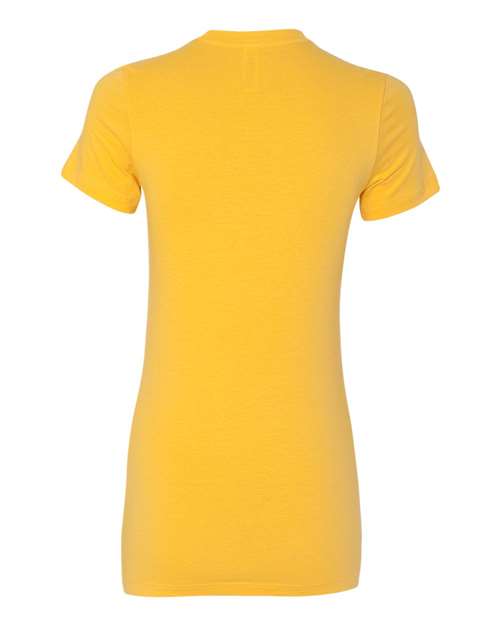 BELLA + CANVAS Women's Slim Fit Tee 6004 - Gold