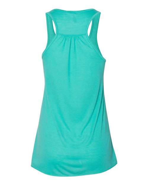 BELLA + CANVAS Women's Flowy Racerback Tank 8800 - Teal