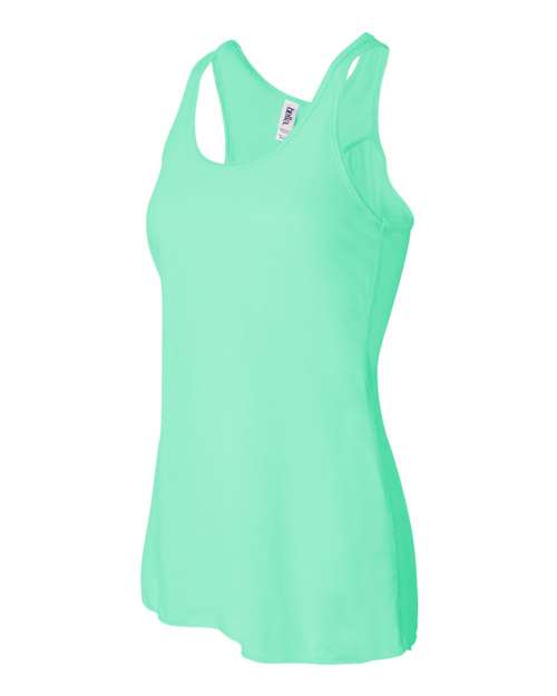 BELLA + CANVAS Women's Flowy Racerback Tank 8800 - Mint