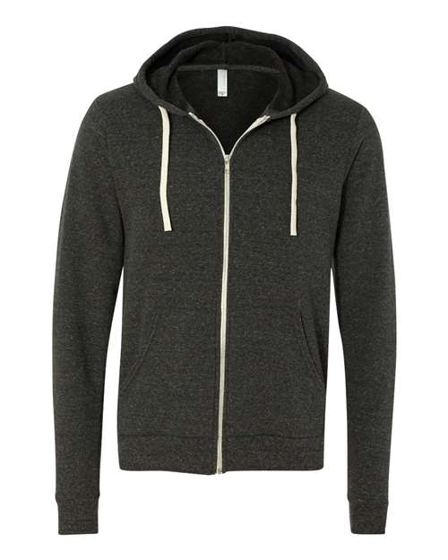 BELLA + CANVAS Unisex Triblend Sponge Fleece Full-Zip Hoodie Sweatshirt 3909