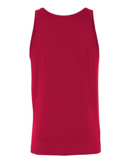 BELLA + CANVAS Jersey Tank 3480 - Red