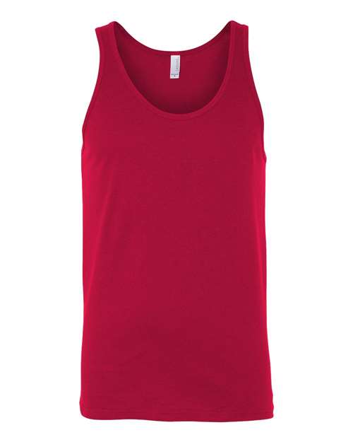 BELLA + CANVAS Jersey Tank 3480 - Red