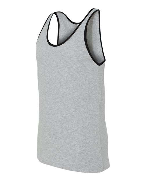 BELLA + CANVAS Jersey Tank 3480 - Athletic Heather/ Black