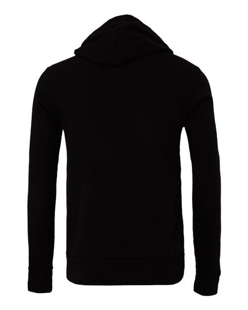 BELLA + CANVAS Unisex Sponge Fleece Hoodie Sweatshirt 3719 - Black