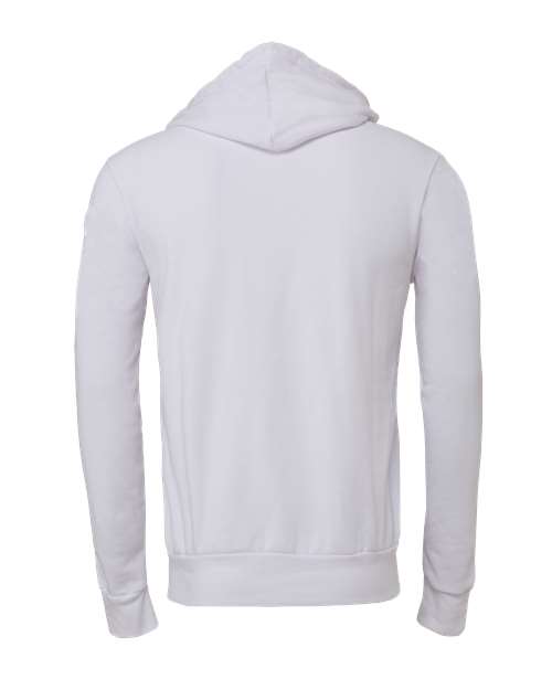 BELLA + CANVAS Unisex Sponge Fleece Hoodie Sweatshirt 3719 - White