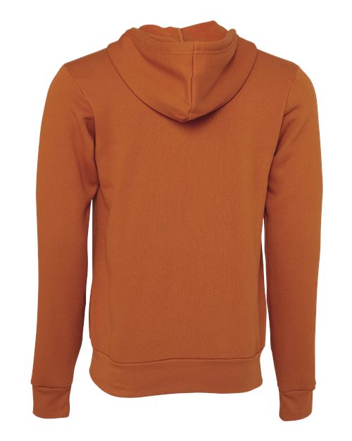 BELLA + CANVAS Unisex Sponge Fleece Full-Zip Hoodie Sweatshirt 3739 - Autumn