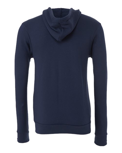 BELLA + CANVAS Unisex Sponge Fleece Full-Zip Hoodie Sweatshirt 3739 - Navy