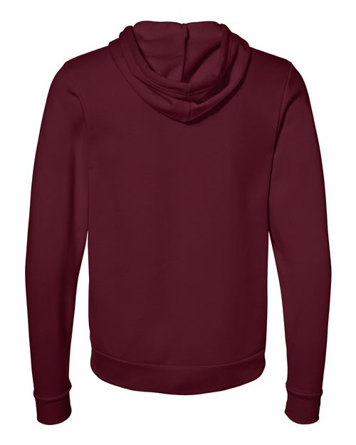 BELLA + CANVAS Unisex Sponge Fleece Full-Zip Hoodie Sweatshirt 3739 - Maroon