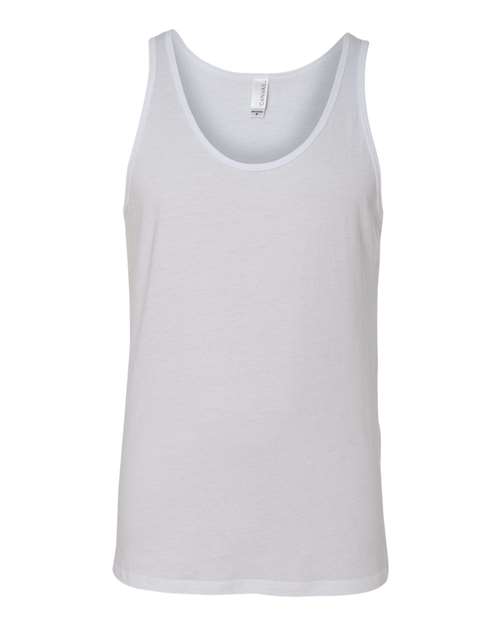 BELLA + CANVAS Jersey Tank 3480 - White