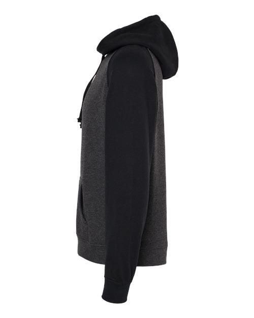 Independent Trading Co. Unisex Raglan Hooded Sweatshirt IND40RP