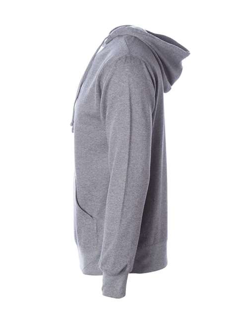 Independent Trading Co. Unisex Midweight Hooded Sweatshirt SS4500 - Gunmetal Heather