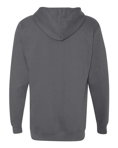 Independent Trading Co. Unisex Midweight Hooded Sweatshirt SS4500 - Charcoal