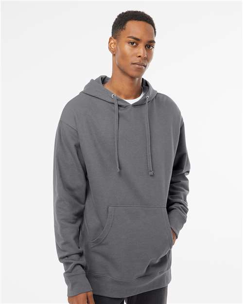 Independent Trading Co. Unisex Midweight Hooded Sweatshirt SS4500 - Charcoal