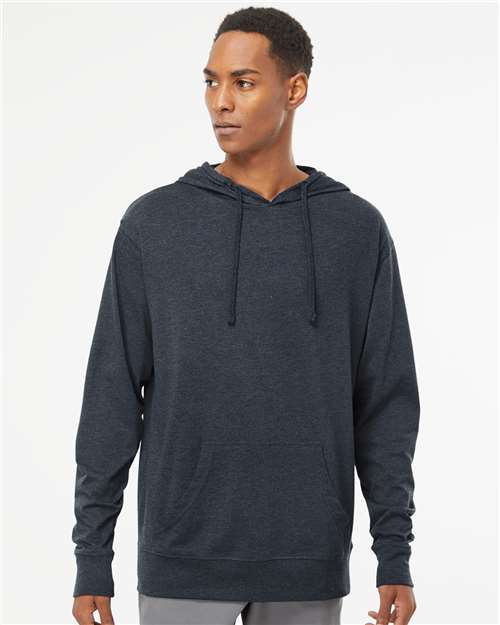 Independent Trading Co. Unisex Lightweight Hooded Pullover T-Shirt SS150J