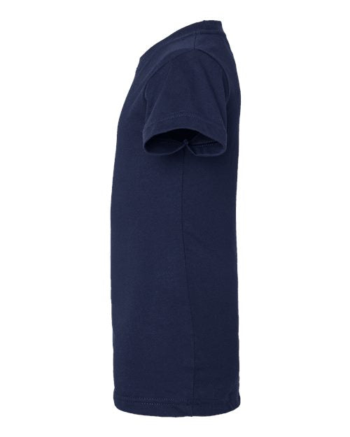 LAT Girls' Fine Jersey Tee 2616 - Navy