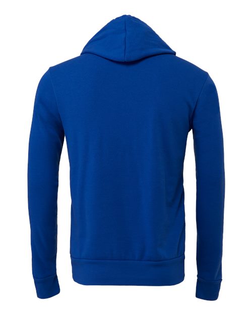 BELLA + CANVAS Unisex Sponge Fleece Hoodie Sweatshirt 3719 - True Royal