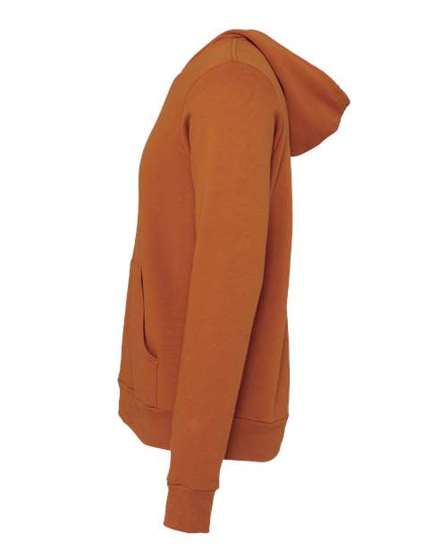 BELLA + CANVAS Unisex Sponge Fleece Hoodie Sweatshirt 3719 - Autumn