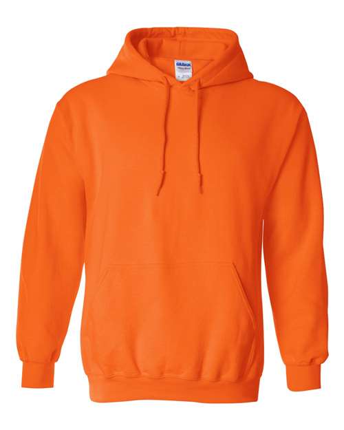 Gildan Unisex Heavy Blend™ Hooded Sweatshirt 18500 - Safety Orange