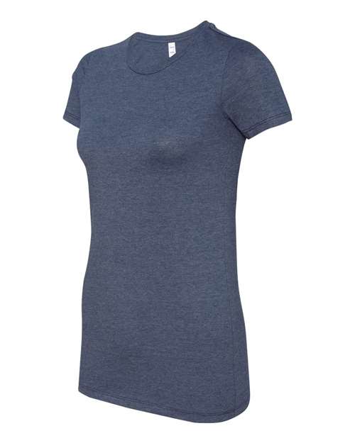 BELLA + CANVAS Women's Slim Fit Tee 6004 - Heather Navy